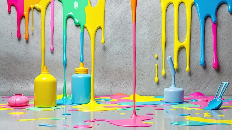 Boyutlu Pop Art Damla Görsel Oluşturucu aracının görseli