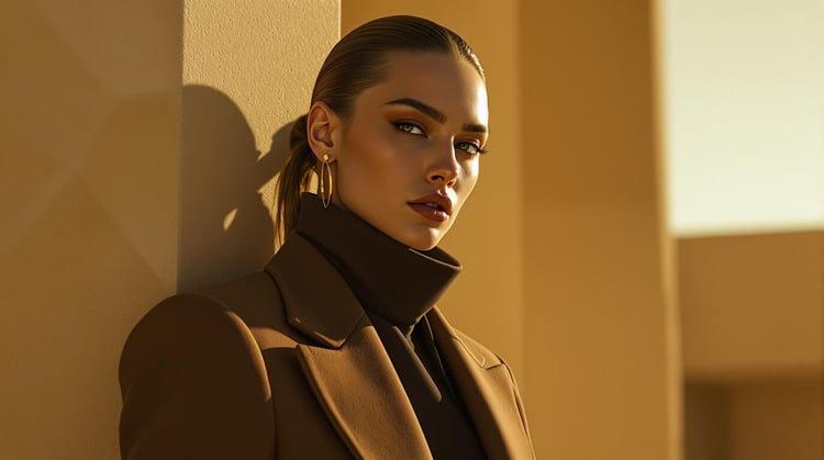 Yüksek Moda Editoryal Görsel Oluşturucu aracının görseli