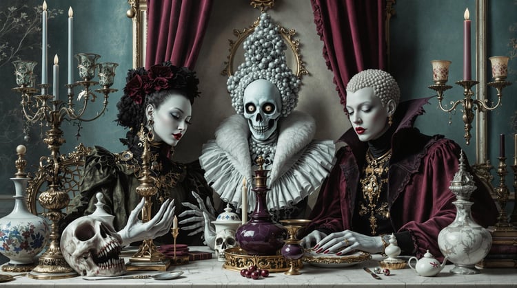 Buzlu Gotik Komedya Görsel Oluşturucu aracının görseli