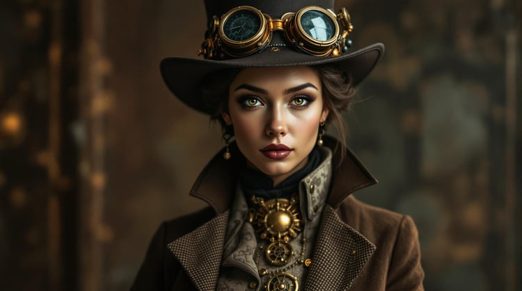 Steampunk Portre Görseli Oluşturucu aracının görseli