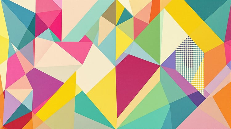 Geometrik Kartpostal Görsel Üretici aracının görseli