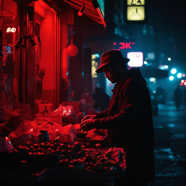 Sinematik Işıklı Görsel Oluşturucu aracının görseli