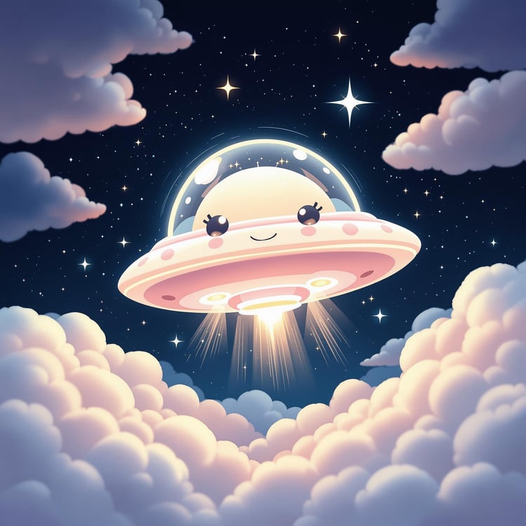 Bulut Masalı Kawaii Karakter Görsel Oluşturucu aracının görseli