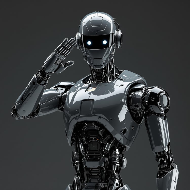 Gerçekçi Robot Görsel Oluşturucu aracının görseli